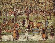 Maurice Prendergast Central Park oil painting artist